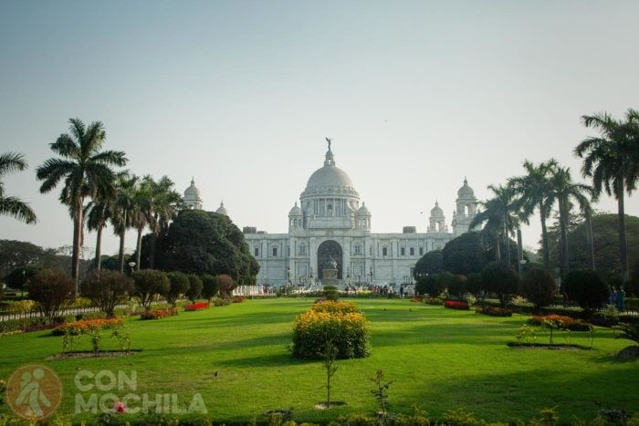Victoria Memorial de Calcuta, una de las ciudades de la India más importantes