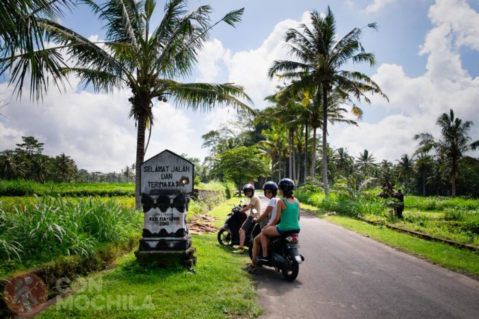 En moto por Bali, pero con seguro de viaje