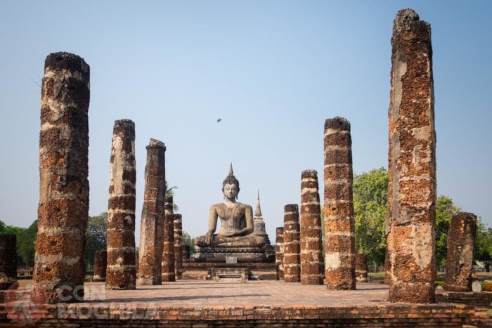 Wat Maha That de Sukhothai, destio único que ver en Tailandia