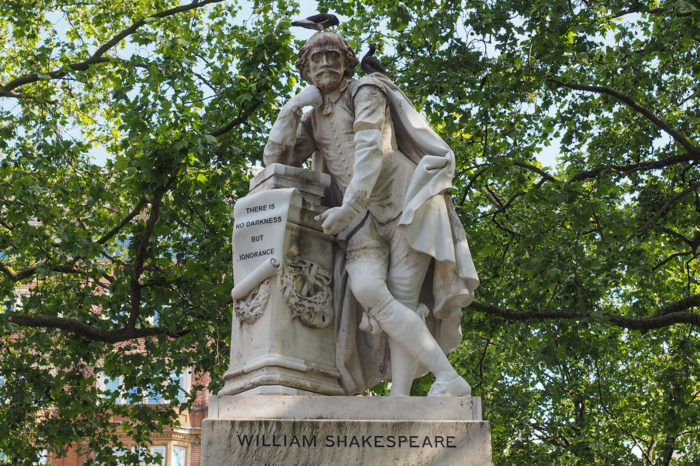 Estatua de Shakespeare en Leicester Square