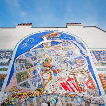 Mural en el Soho de Londres