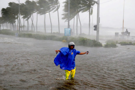 tifón Mangkhut en Filipinas
