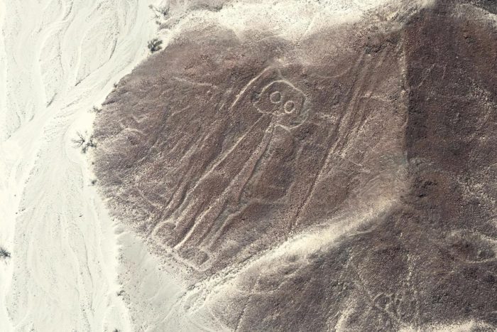 El astronauta de líneas de Nazca