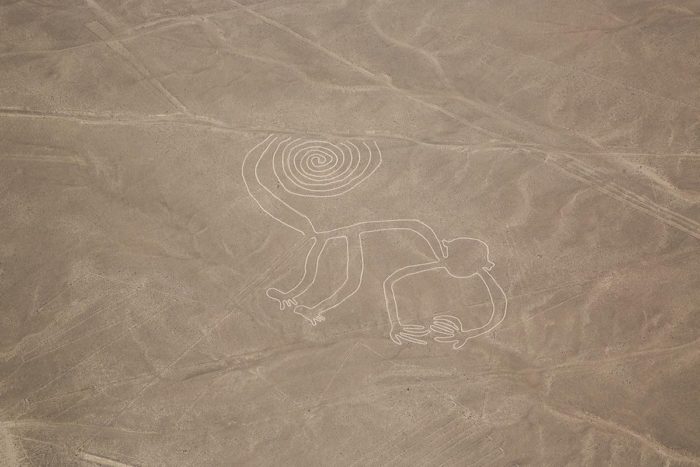El mono de líneas de Nazca