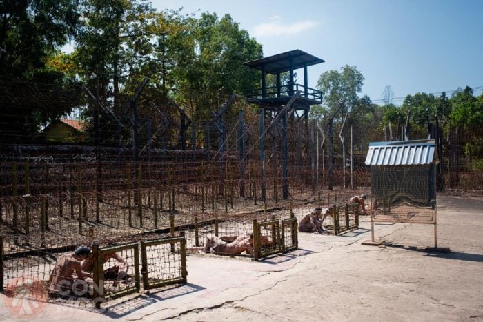 Castigo de los presos en las tiger cage