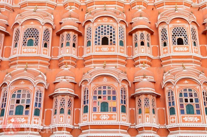 Hawa Mahal en Jaipur, una de las ciudades de la India importantes