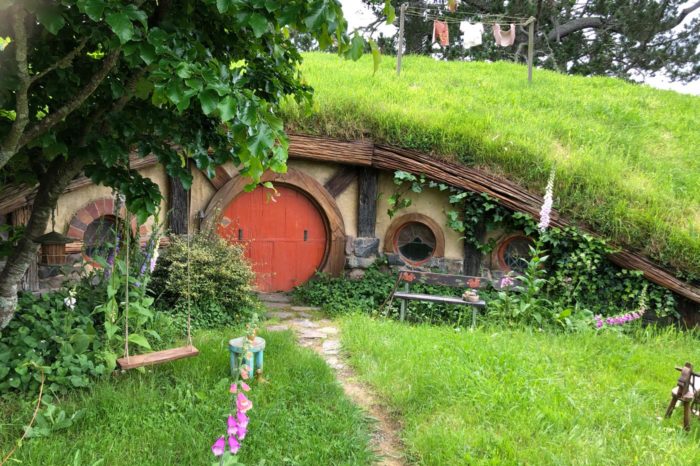 Las cucas casitas de los Hobbits