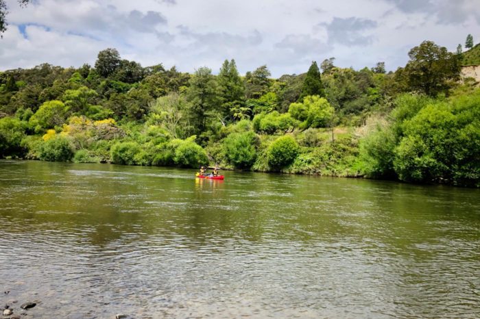 Whanganui sobre canoa