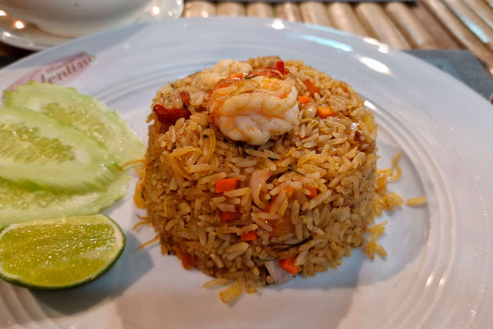 arroz con tom yam