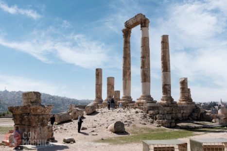 El imponente templo de Hércules