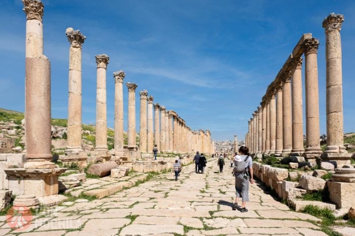 Jerash, la ciudad romana de Jordania