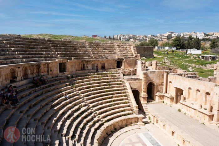 El Teatro Norte de Jerash