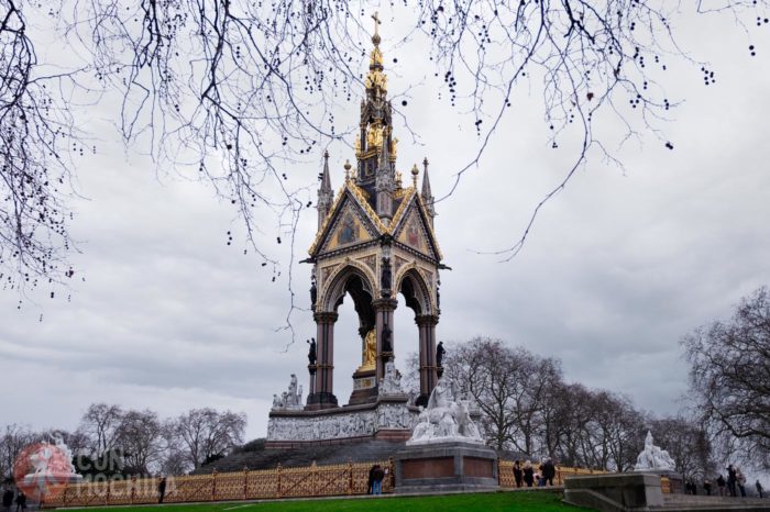 Albert Memorial en Kensington Gardens