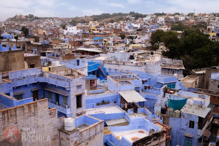 Vista de Jodhpur, la ciudad azul