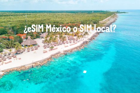 ¿eSIM México o SIM local?