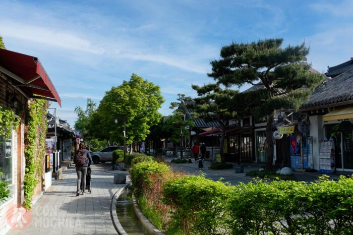 Una calle de Jeonju