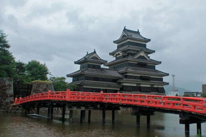 Castillo de los Cuervos en Matsumoto